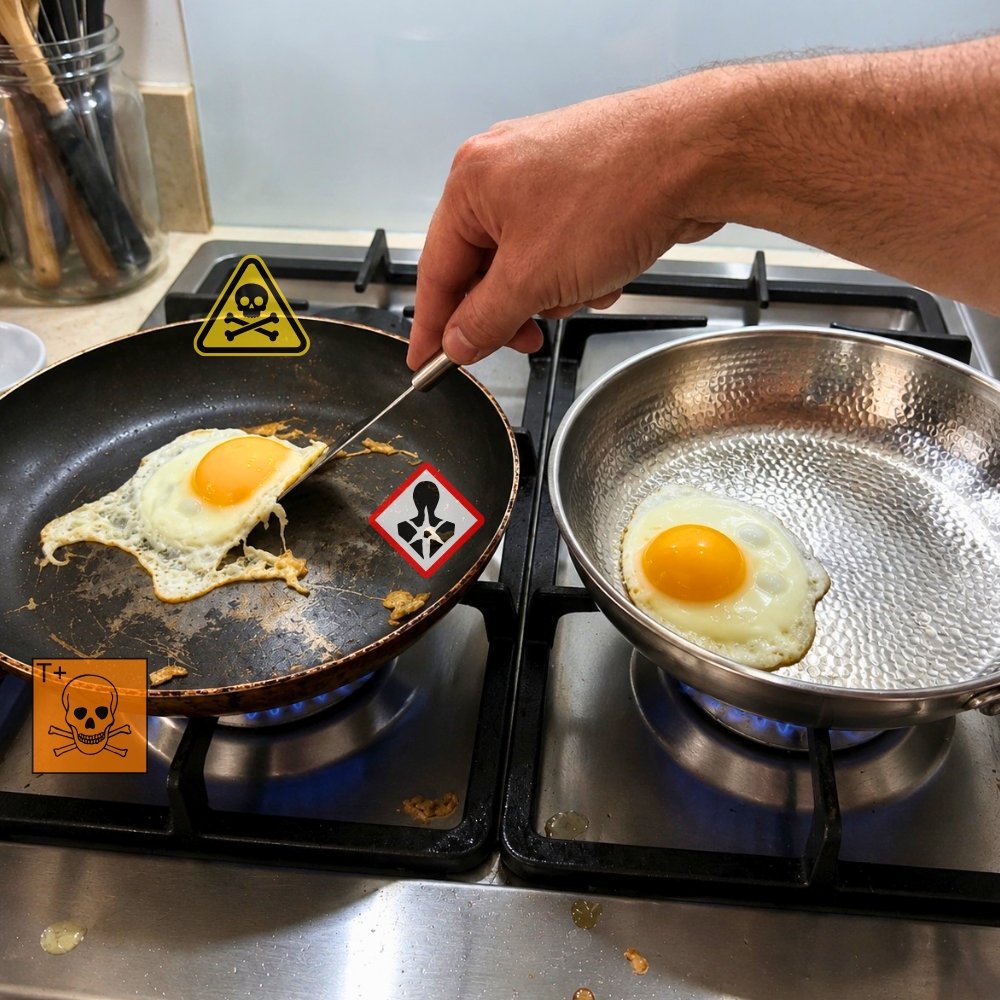 PFASフリー、有害物質ゼロ。