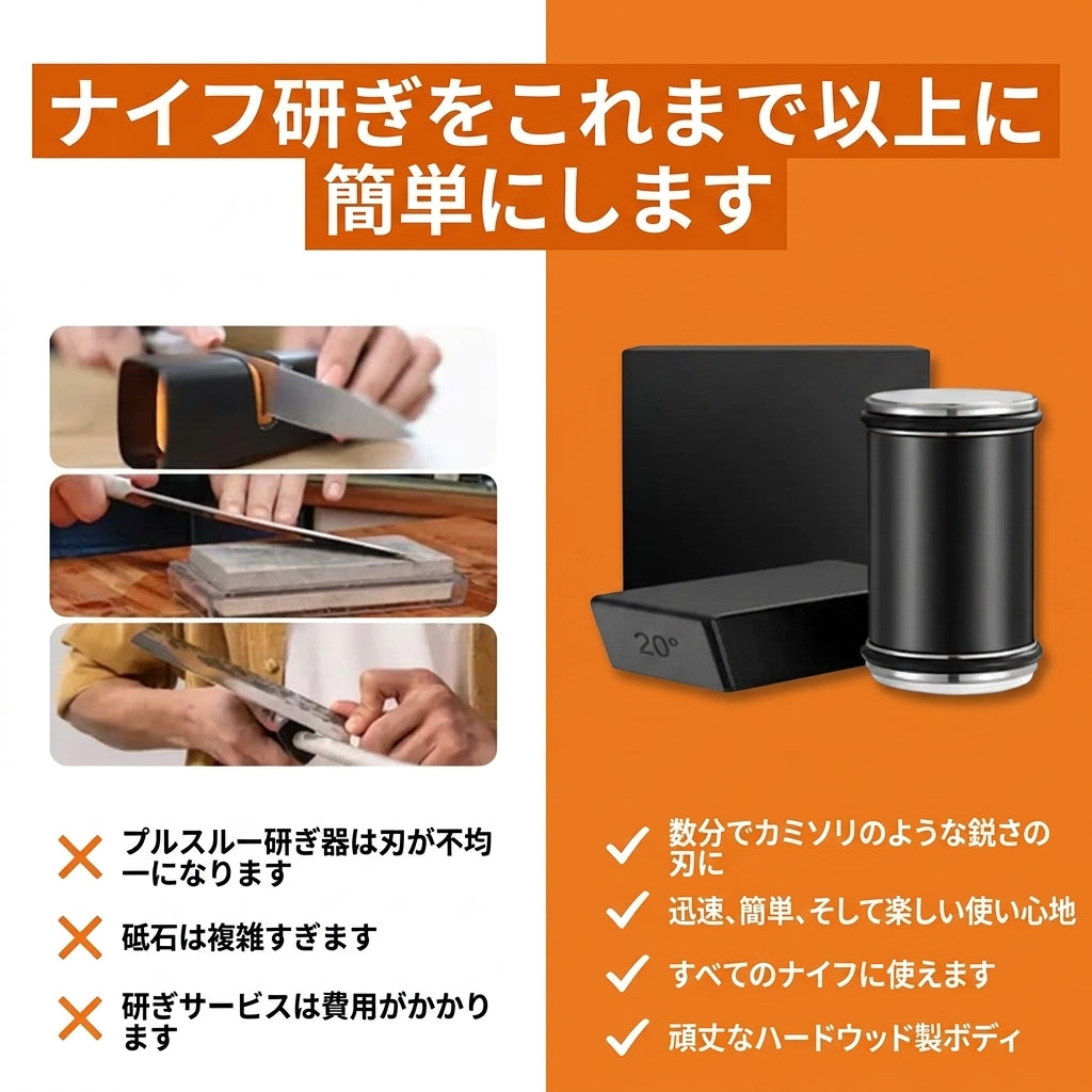 ダイヤモンドローラー研ぎ器