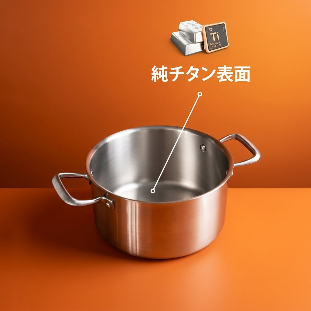 純チタン鍋