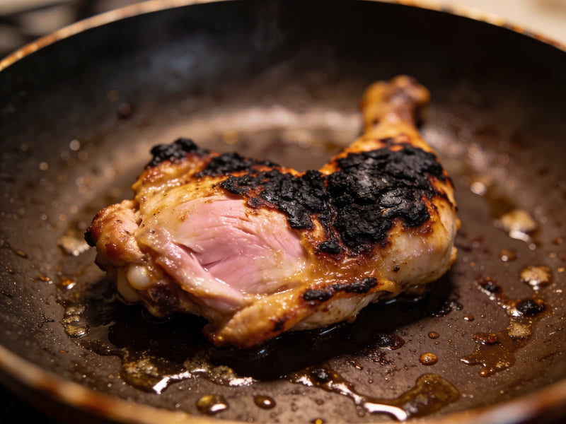 ムラのある、焼き上がり。
